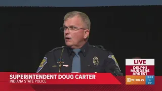 "Today is not a day to celebrate" | ISP Superintendent Doug Carter announces arrest of Richard M. Al