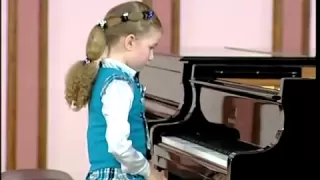 Varvara Kutuzova 7yo Прокофьев 1 класс ЦМШ