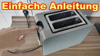 Toaster Schieber bleibt nicht unten - rastet nicht ein - Toaster reparieren