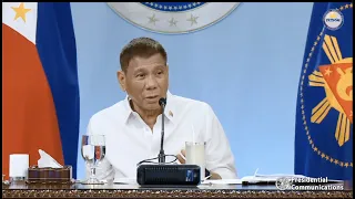 President Duterte's recorded message to the nation | Wednesday, April 21