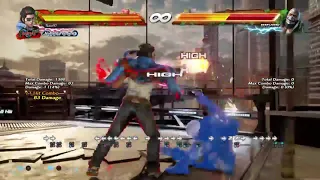 Tekken 7 Hwoarang combos 130 damage