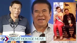 PagHOKAGE ni Chavit kay Catriona Gray HINDI PINALAMPAS ni President Duterte