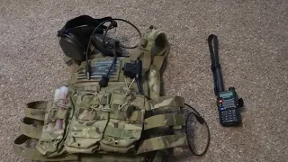 Tactical Comms Setup - Budget build comms!