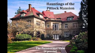 Hauntings of the Pittock Mansion; The Paranormal View [AI generated]