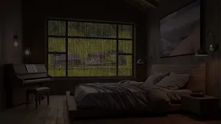 Heavy Rain Sounds for Deep Relaxation | Improve Sleep Quality and Reduce Stress | Rain on Window