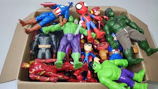 IRONMAN VS HULK VS THOR VS THANOS VS BATMAN VS CAPTAIN AMERICA SUPERHERO AVENGERS UNBOXING