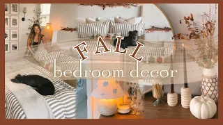 AUTUMN BEDROOM DECOR | adding simple DIYS's & cozy autumn touches! 🍂