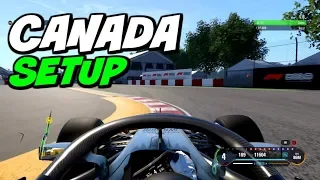 F1 2018 CANADA HOTLAP + SETUP (1:07.401)