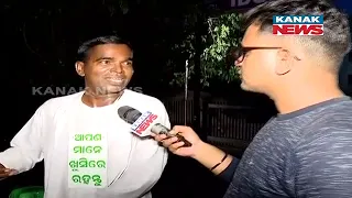Man Who Is Propagating Message For Staying Happy In Life On Bicycle In Bhubaneswar