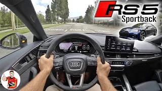 The 2022 Audi RS5 Sportback Makes Going Fast Almost Too Easy (POV Drive Review)