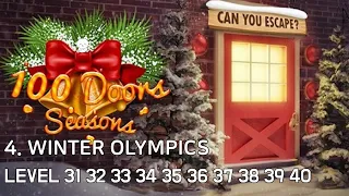 100 Doors Seasons Level 31 32 33 34 35 36 37 38 39 40 Walkthrough - 4. Winter Olympics