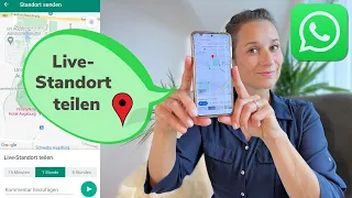 (LIVE) STANDORT TEILEN GOOGLE MAPS I ANDROID