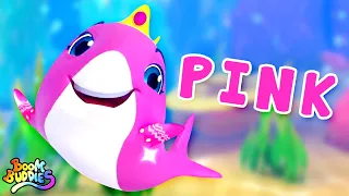 Learn Colors With Baby Shark, Fun Learning Video for Kids by Boom Buddies