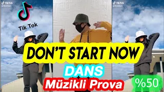 TİK TOK DANS DON'T START NOW NASIL YAPILIR ?MÜZİKLİ PROVA TİK TOK DANSLARI ÖĞRENME |TikTok 2020