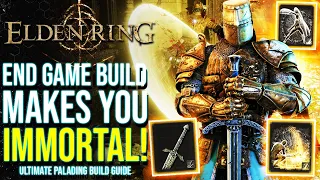 The Ultimate IMMORTAL Paladin For End Game! Elden Ring Best STR/FAI Build Highest Damage & Healing