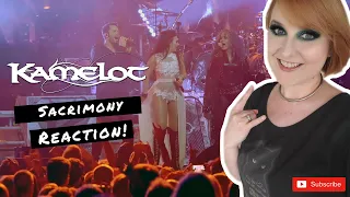 KAMELOT ft. Alissa White-Gluz and Elize Ryd - Sacrimony (Official Live Video) | REACTION