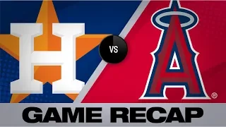 Verlander records 3,000th K in 6-3 win | Astros-Angels Game Highlights 9/28/19