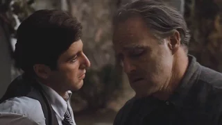 The Godfather - Marlon Brando and Al Pacino (Vito and Michael) | FullHD