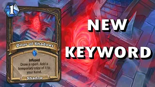 NEW Infuse Keyword Cards Gameplay - Hearthstone Murder at Castle Nathria