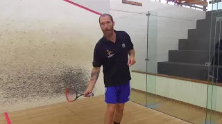 Squash - Tips on getting the ball out of the back corners