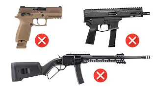 6 GUNS You Should NEVER Use For Home Defense..!
