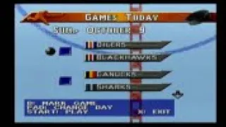 NHL 96 (snes) Season mode Quebec Nordiques vs Pittsburg Penguins ep 5