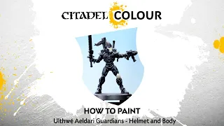 How to Paint: Ulthwe Aeldari Guardians
