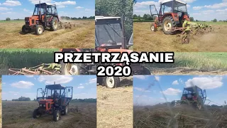 SIANOKOSY 2020 cz.1/ przetrząsanie/zetor w akcji