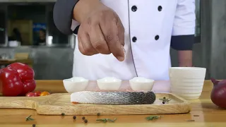 Salmon Fish Cooking, Free Stock Video for Website