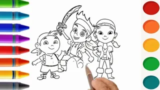 Drawing,Painting And Colouring For Kids And Toddlers- 38 ||How To Draw Step By Step🤗