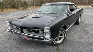 600hp 1966 Pontiac GTO with Black Widow Venom mufflers