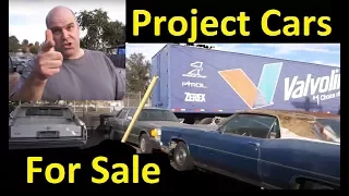Scrapping Barn Find Project Cars Used For Sale Cheap ~ $350 & Up Last Chance