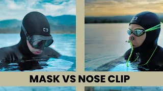 What Is Better For Freediving: Nose Clip Vs Mask | Freediving Equipment