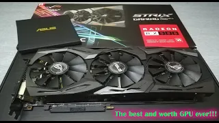 Unboxing and Test GPU ASUS ROG STRIX RX580 8GB DDR5 AURA SYNC - Meet the PUBG Steam Cheater