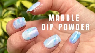 Marble Dip Powder Nails Design | Beginner Friendly | Modelones Dip Powder