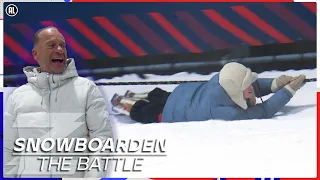 BRITT GLIJDT DOOR DE SNEEUW?!😱 | BATTLE SNOWBOARDEN | Zappsport