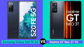Samsung S20 FE 5G vs Realme GT Neo 3T 5G || Comparison, Review, Unboxing, First Look, Price