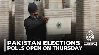 Pakistan elections: Country goes to the polls on Thursday