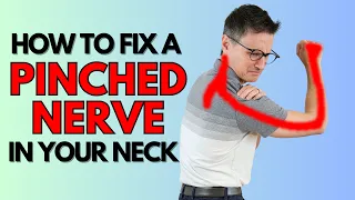 How to Fix a Pinched Nerve in Your Neck & Shoulder Blade | Nerve Flossing | Dr. Jon Saunders
