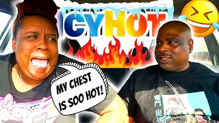 I put ICY HOT in my fiancee bra prank! *HILARIOUS REACTION* ((MUST WATCH))