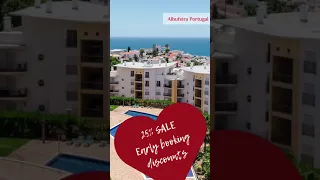 Amazing ocean view Luxury apartment with jacuzzi near Oldtown in Albufeira, Portugal 🇵🇹