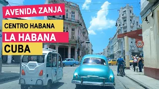 Manejando por el Barrio Chino, Zanja, Infanta y Carlos III Centro Habana Cuba