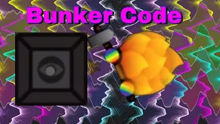 Survi.io bunker Code (Woods Mode)