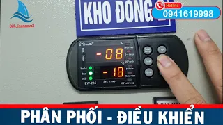 Cài Đặt Điều Khiển Nhiệt Độ Ewelly EW 285, Hướng Dẫn Cài Đặt Điều Khiển Kho Lạnh.