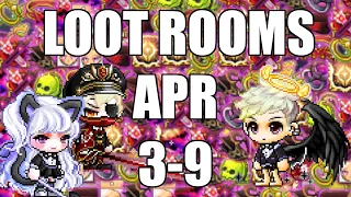 MapleStory Hard Boss Loot Rooms - April 3-9