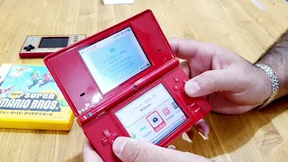 فتح صندوق نينتندو دي أس آي 2020  unboxing nintendo dsi 2020