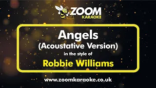 Acoustative Piano Karaoke - Angels - Robbie Williams (Very Low Male Key -4)