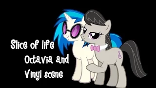 My Little Pony: Slice Of Life Octavia & DJ scene (Toy Ver)