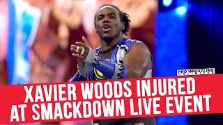 Xavier Woods Injured At Smackdown Live Event