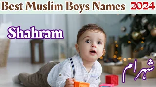 Best Muslim baby boy Names 2024|Islamic names for boys with urdu meaning